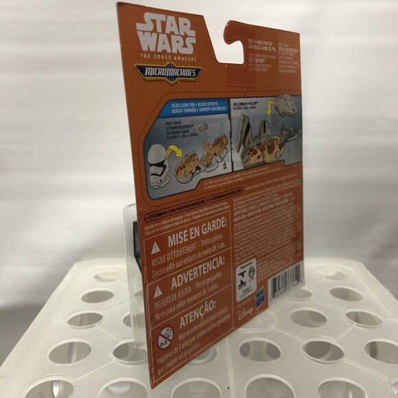 Star Wars Micro Machines 3-Pack The First Order Attacks Poe X-Wing Tie Fighter - Picture 6 of 10
